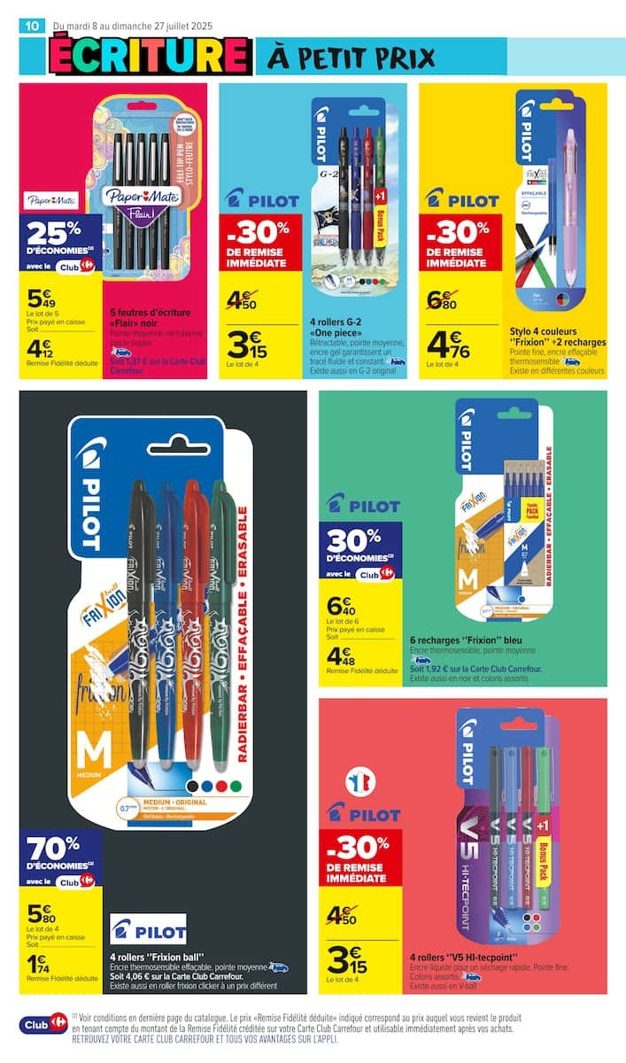 Carrefour Catalogue 📘 | Rentrée Scolaire à Prix Malins 🎓🖊️