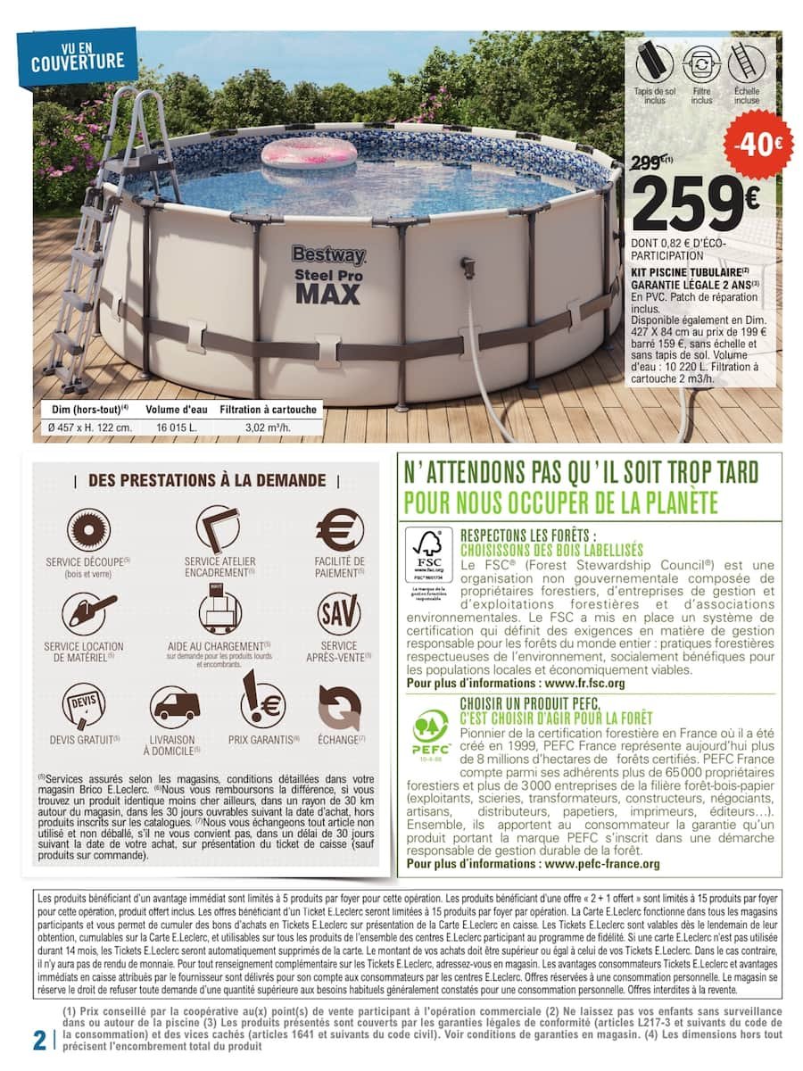 🏷️ E.Leclerc Jardin Catalogue – Un Bain de Fraîcheur à Prix E.Leclerc 🌿✨