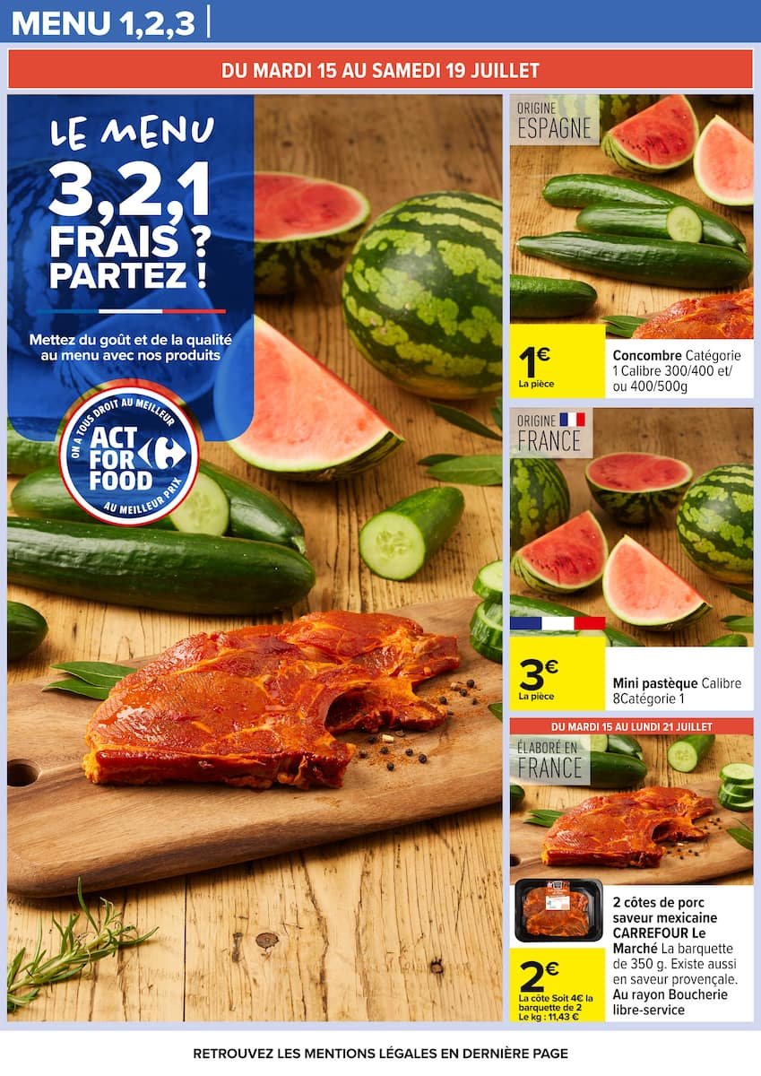 Carrefour 🔥 Offre 2+1 Offert 🎯 | Sur tout le 2ᵉ article