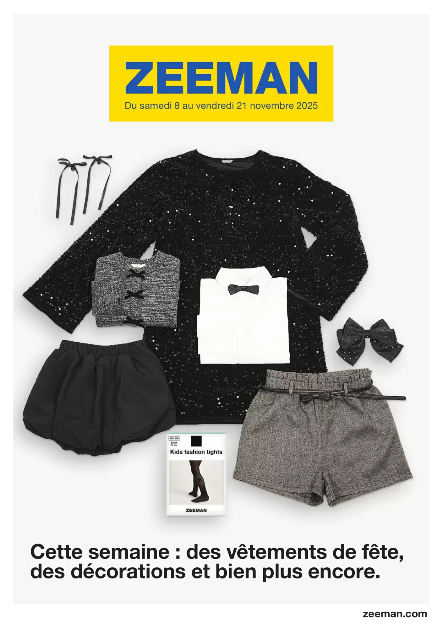 👗Zeeman Catalogue 🎉 Tenues de Fête & Déco à Petits Prix