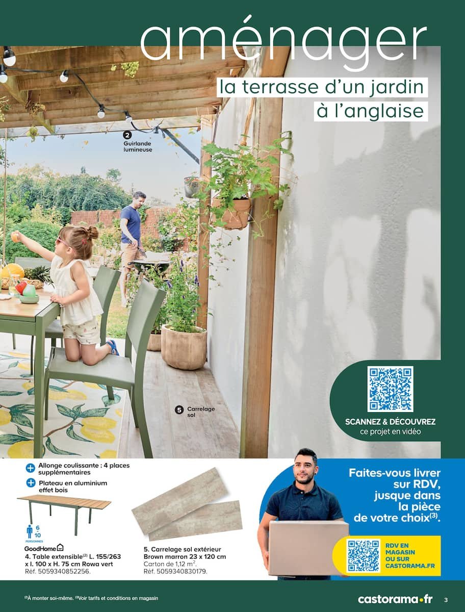 Castorama Jardin 2025 🌻 | Inspirez vos extérieurs