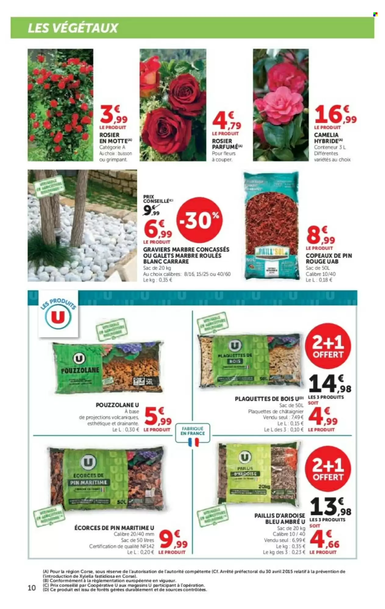 🌿 Promo jardin Hyper U : terreau horticole 2+1 offert & accessoires à petit prix