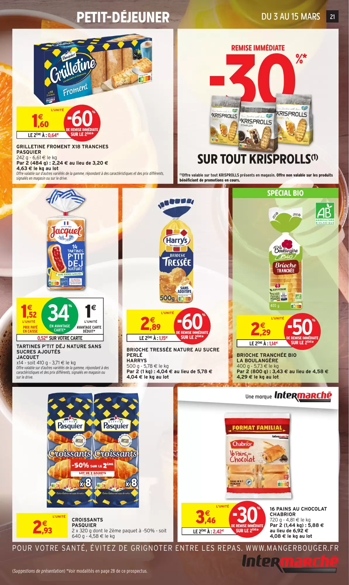 🔥Intermarché Prospectus | 34% en Avantage Carte en magasin!