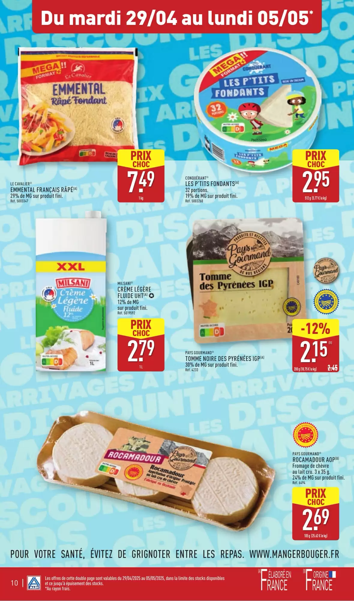 Aldi Catalogues du 29.04 au 05.05 - Grands Arrivages à Prix Discount! 🛒✨