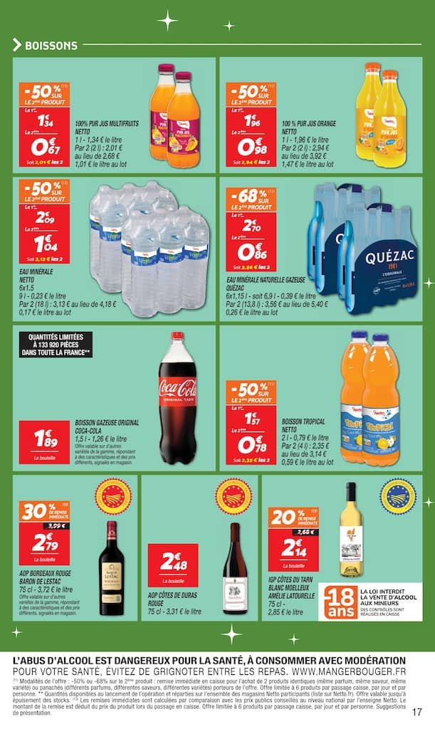 🔥Netto Flyers | 50% Anniversaire en Avantage Carte