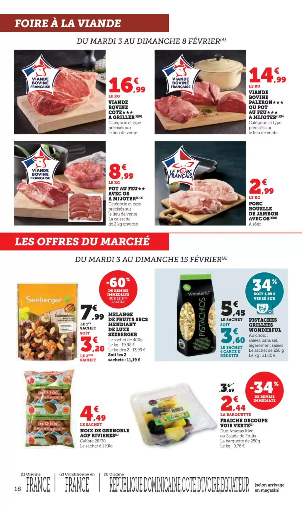 🍝Super U Prospectus : offres laitiers & pâtes – jusqu’à -60%