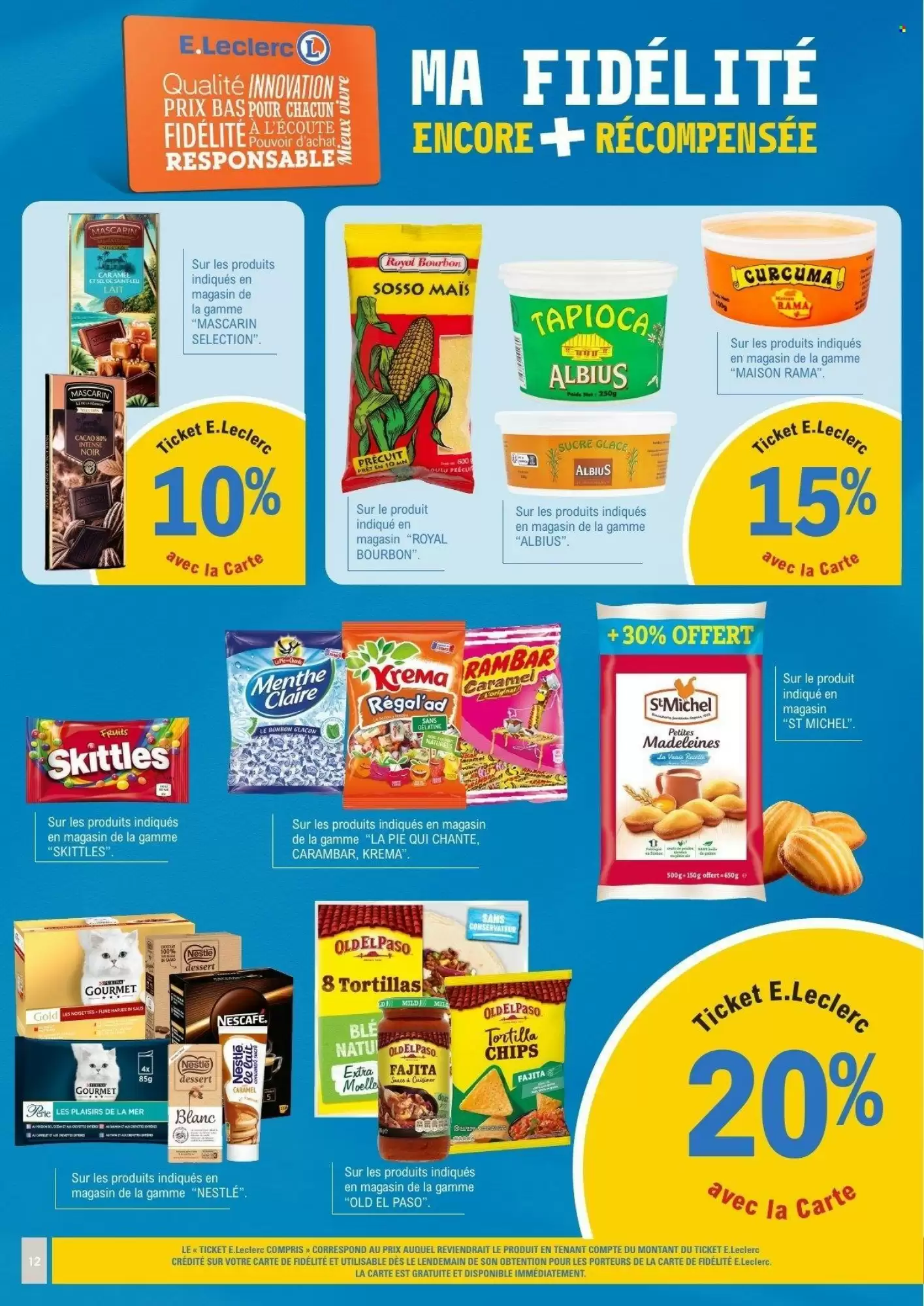 🥞E.Leclerc : Chandeleur gourmande – Nutella & bons fidélité