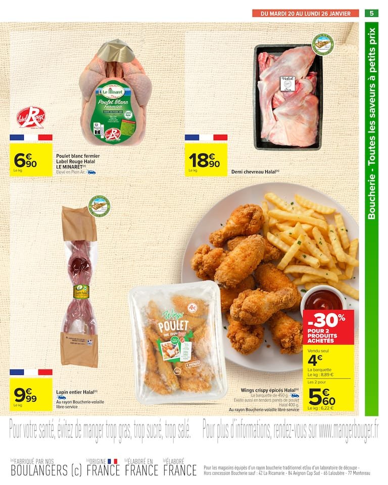 🍗Carrefour Halal : promos Isla Délice – jusqu’à -30%