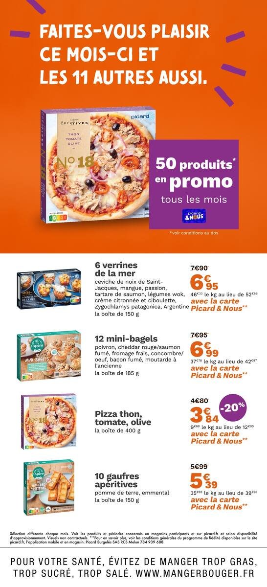 ❄️ Les Jours Picard & Nous – Vos Offres Surgelées Préférées ! 🛒