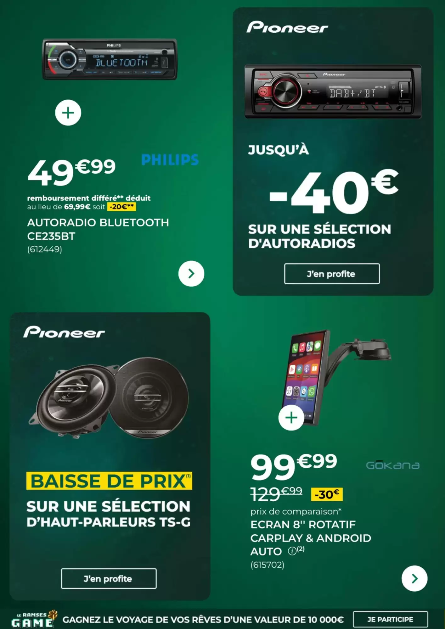🛞 Promo Feu Vert 🔥 -30% sur le 2ᵉ pneu!