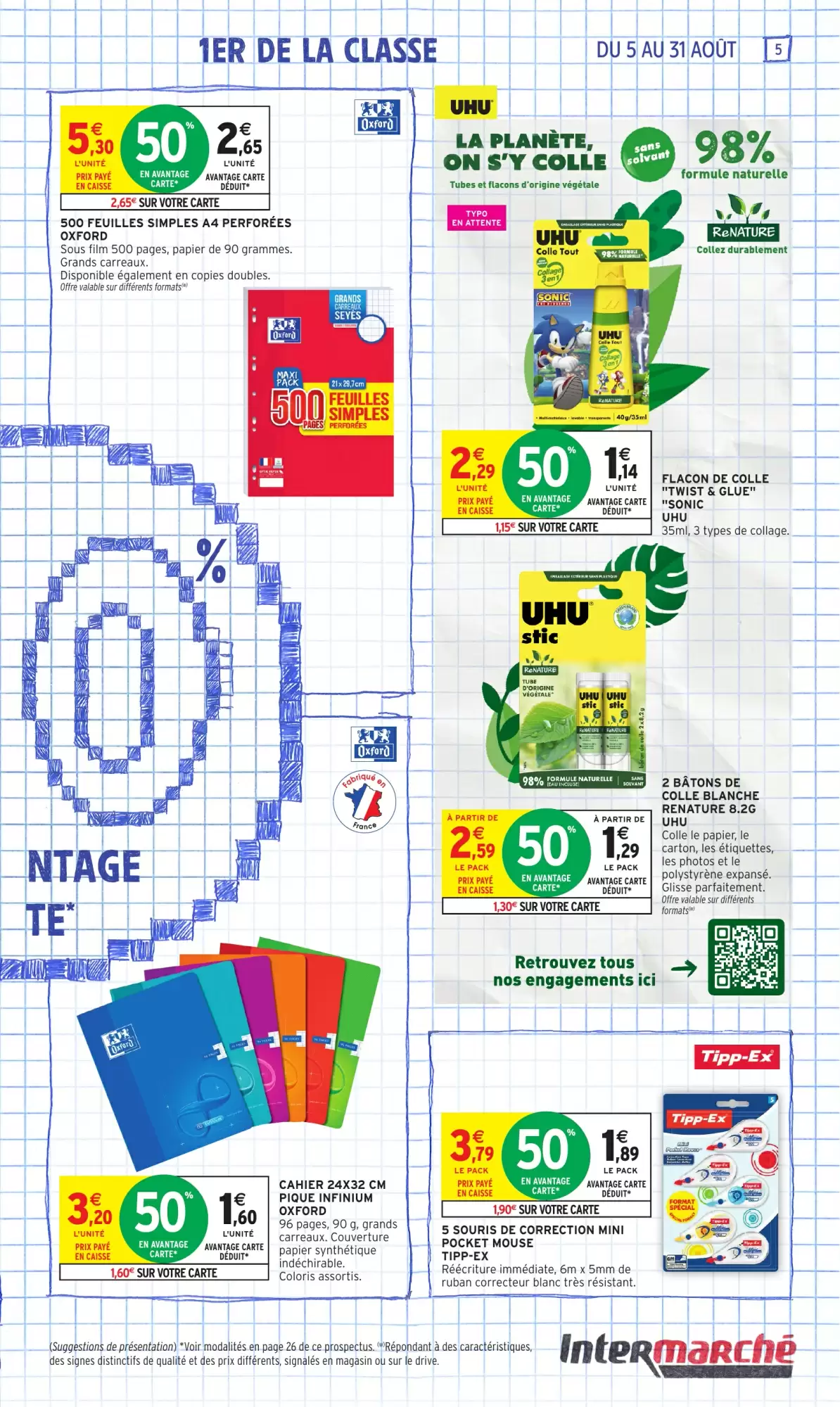 💰 Avantages Carte Fidélité | % malin chez Intermarché!