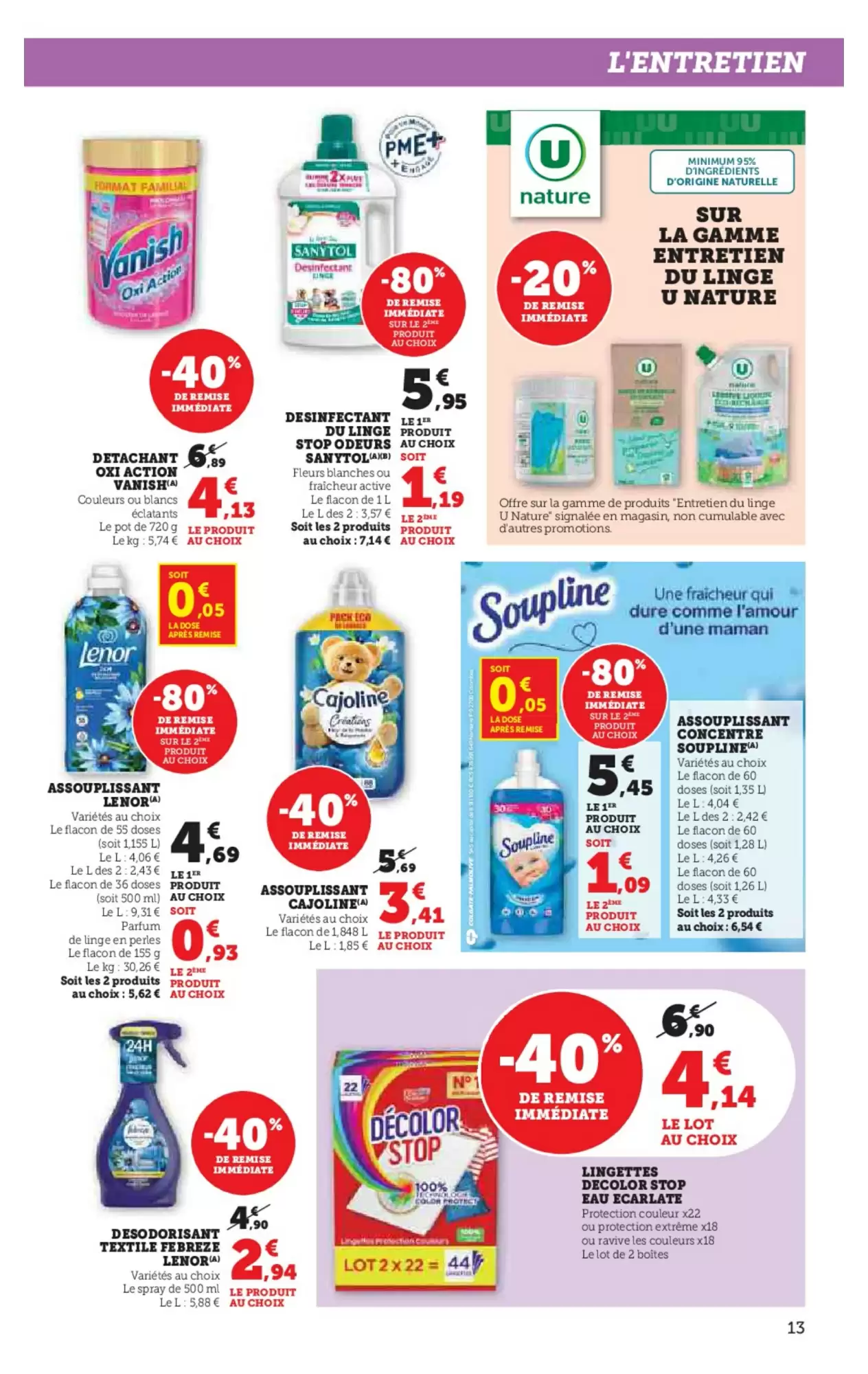 🛒 Hyper U : Catalogue Le Blanc en avant‑première