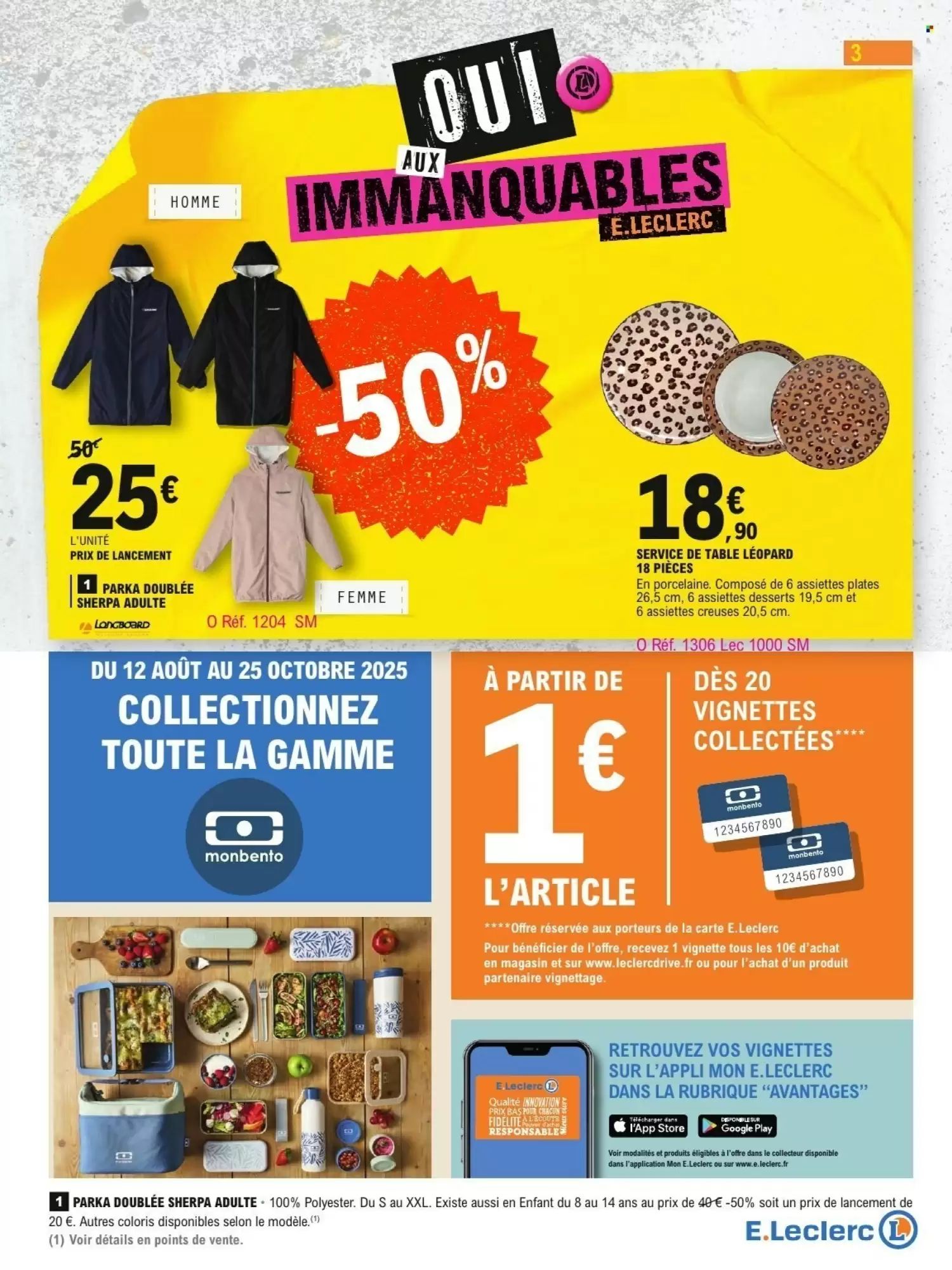 💥 E.Leclerc – Oui aux Super Pouvoirs d'achat 2+1 Offert