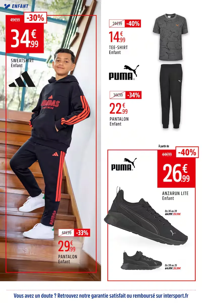 Intersport Rentrée 2025 📚 | Équipez vos enfants