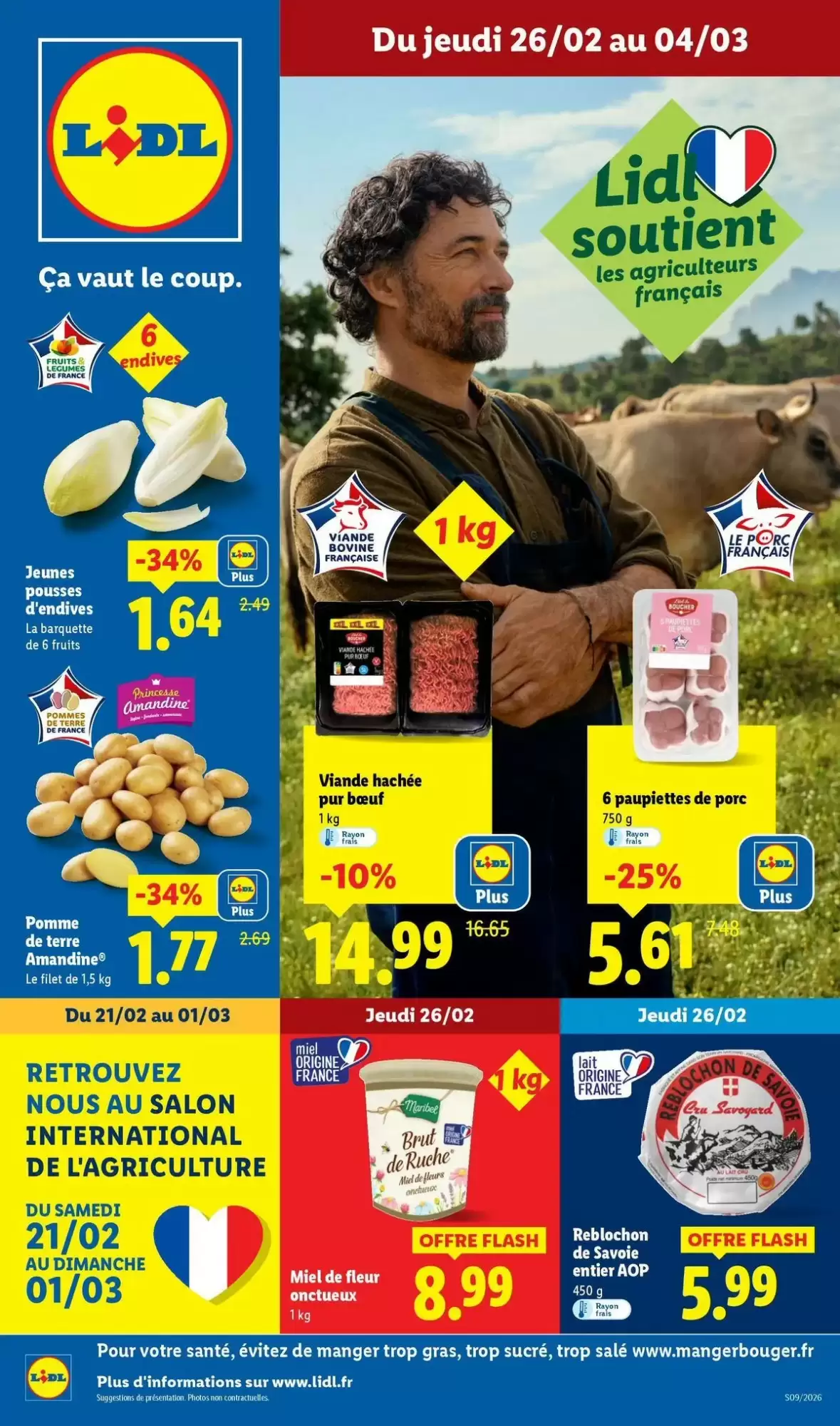 🛒 Lidl Flyer | 🔥 Offres du 26 fév. au 4 mars