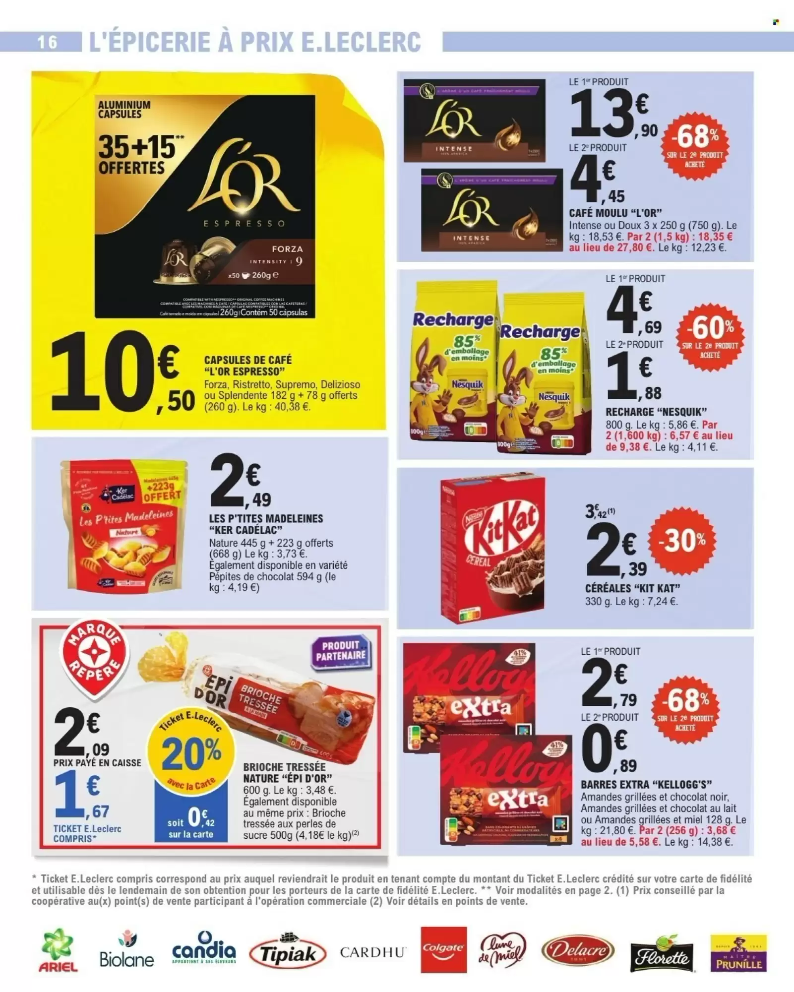 📢 E.Leclerc Prospectus | 💥 OUT les prix, 💪 les pouvoirs d’achat!