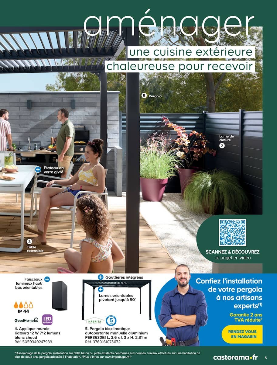 Castorama Jardin 2025 🌻 | Inspirez vos extérieurs
