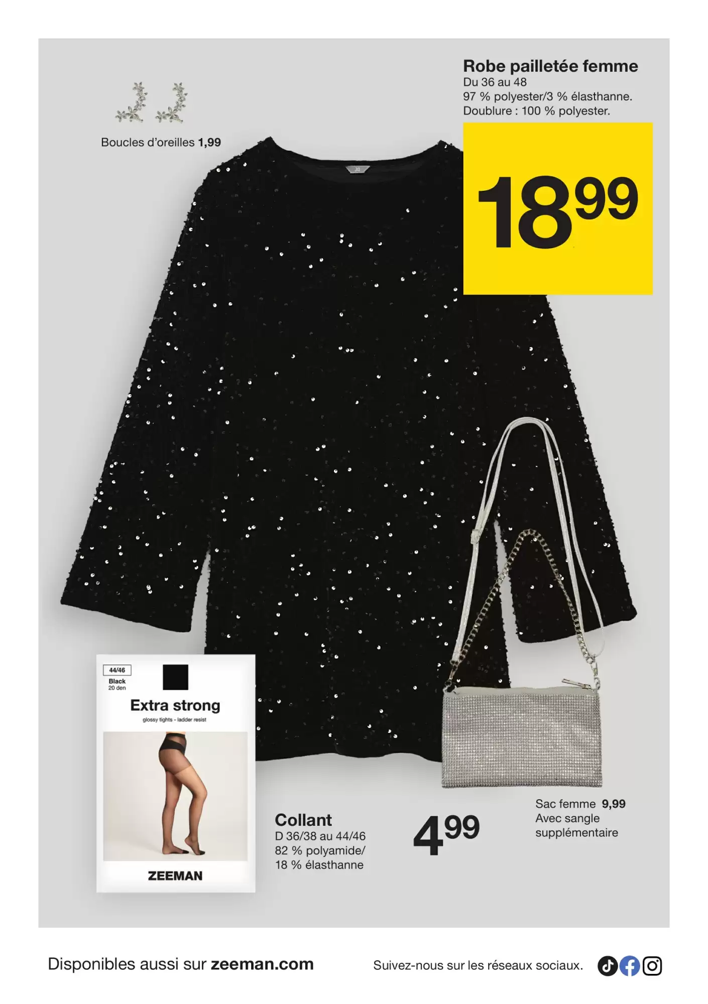 👗Zeeman Catalogue 🎉 Tenues de Fête & Déco à Petits Prix