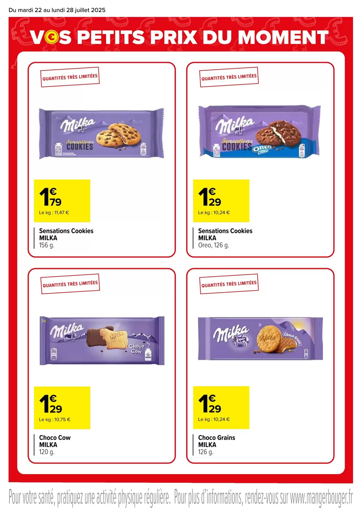 Carrefour 📆 Petits prix du moment 💸 | Du 22 au 28/07
