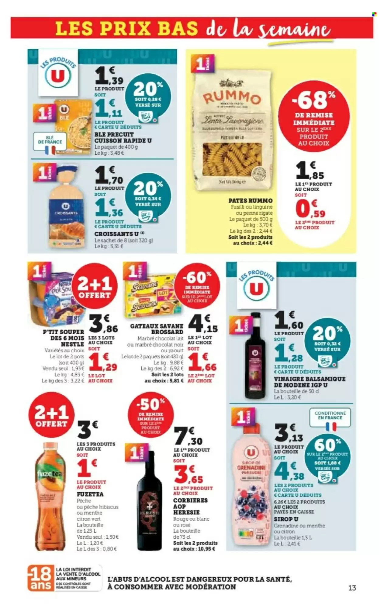 U Express Catalogue 🎁 Jusqu’à -40% reversés en carte Cadeau 🛒