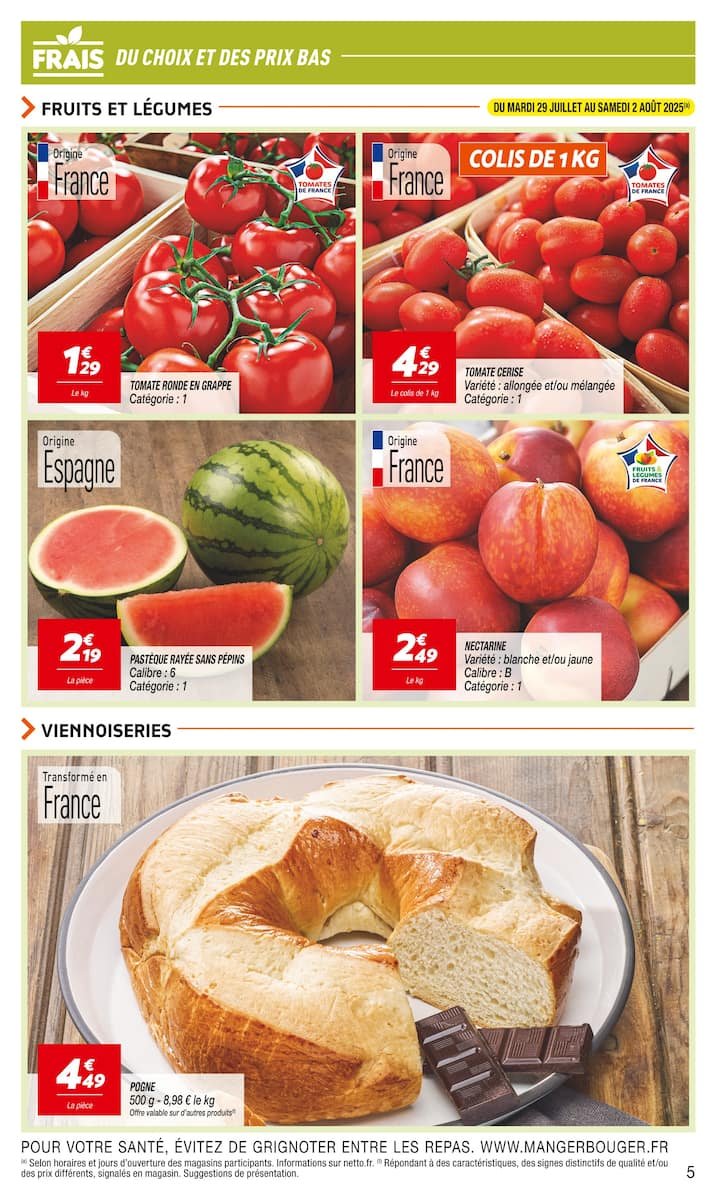 🤑 PRIXBAS chez Netto Catalogue 🛍️ | On gagne tous!