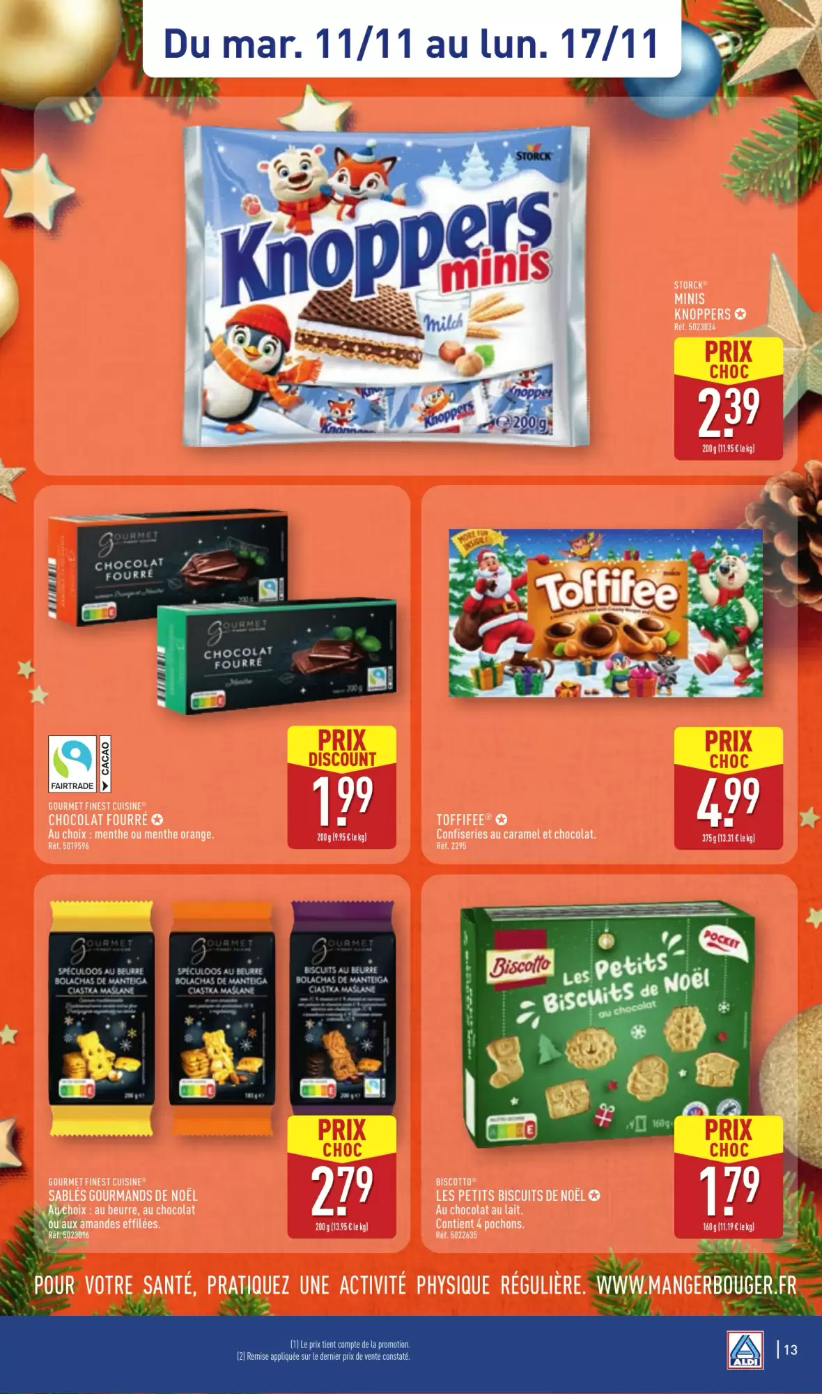 📖Aldi Arrivages Festifs 🎁 Jusqu’à -50% sur le 2ᵉ