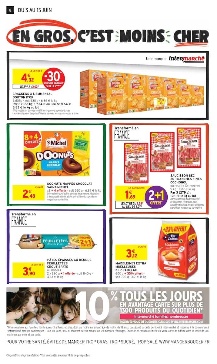 🛒 En Gros, C'est Moins Cher – Faites le Plein d'Économies chez Intermarché ! 💰
