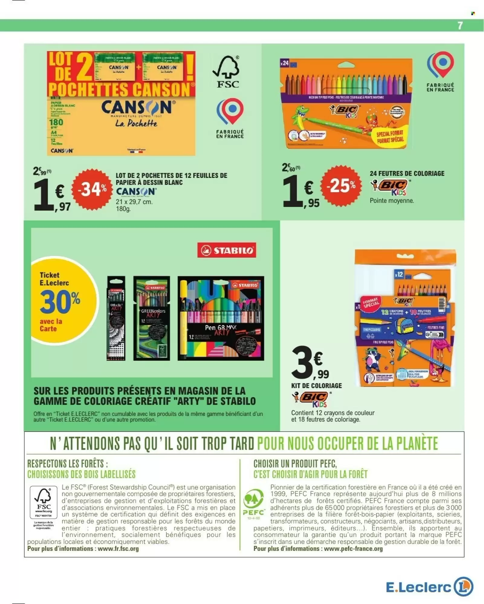 E.Leclerc 📘 Rentrée futée 🎯 | Des prix tout doux 💸