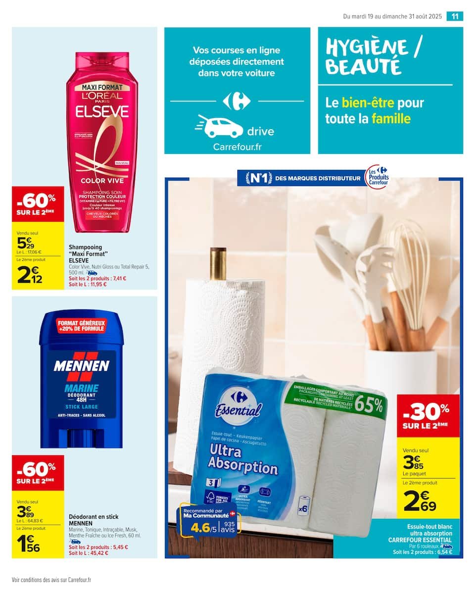 🛒 Carrefour Market Août | Offres Fraîcheur & Prix Mini!