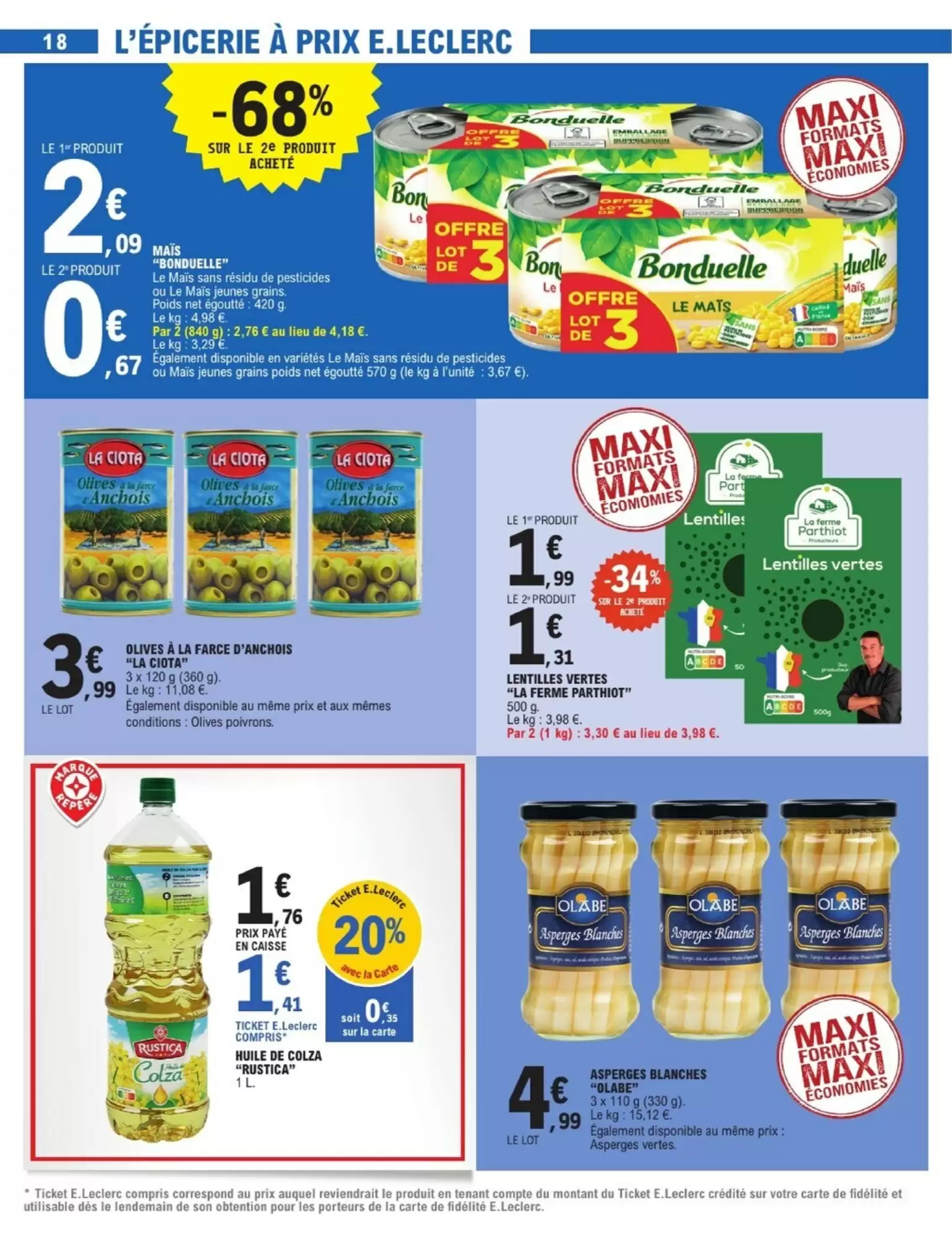 🔥E.Leclerc Catalogue – Maxi Format & Maxi Économies