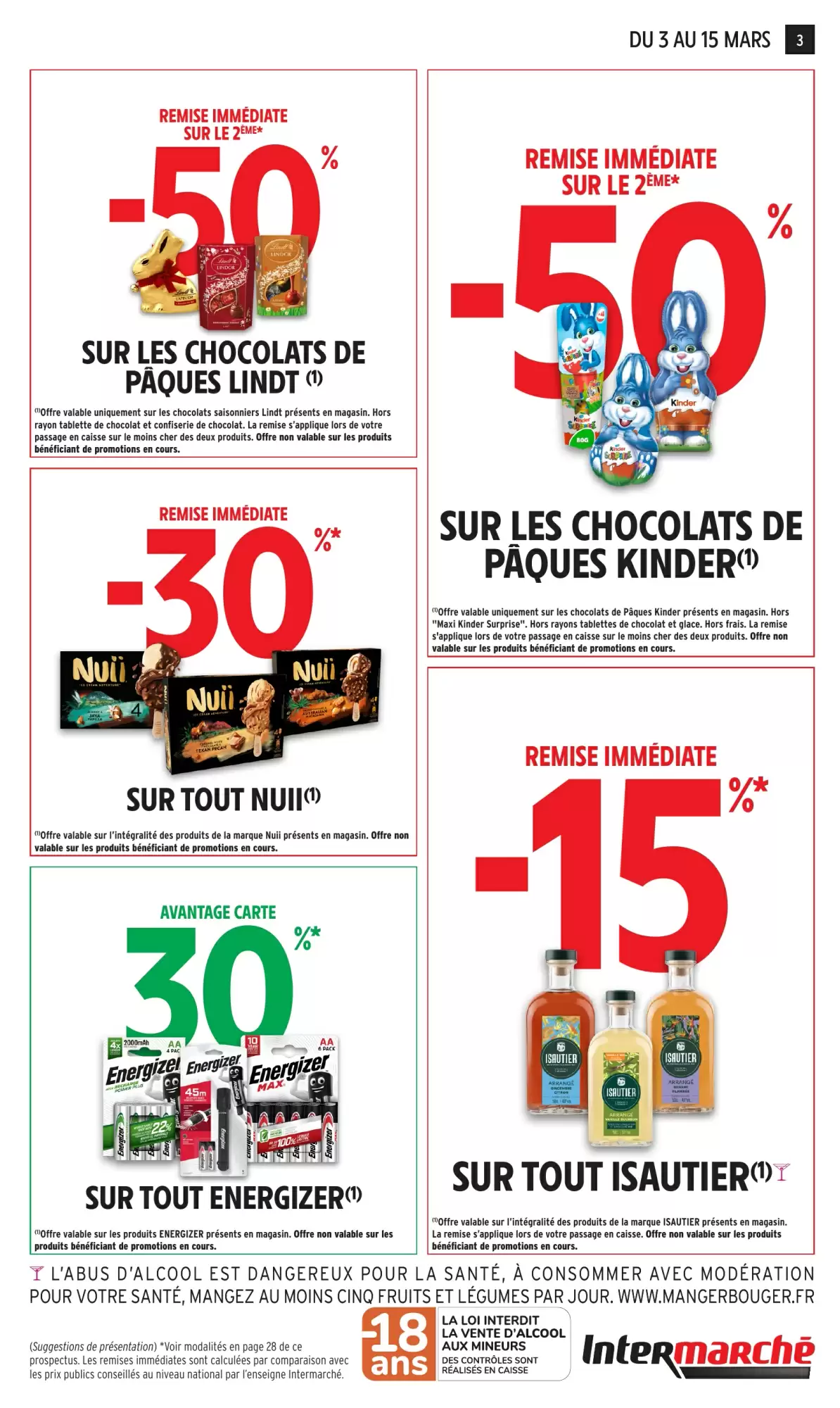 🔥Intermarché Prospectus | 34% en Avantage Carte en magasin!