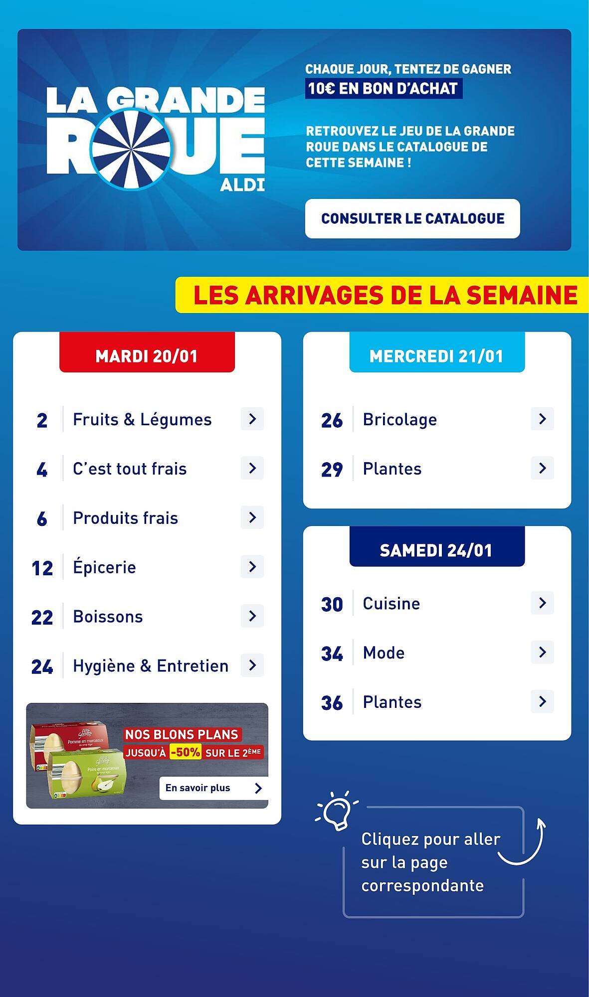 🧩Aldi Prospectus Bons Plans – Jusqu’à -50%