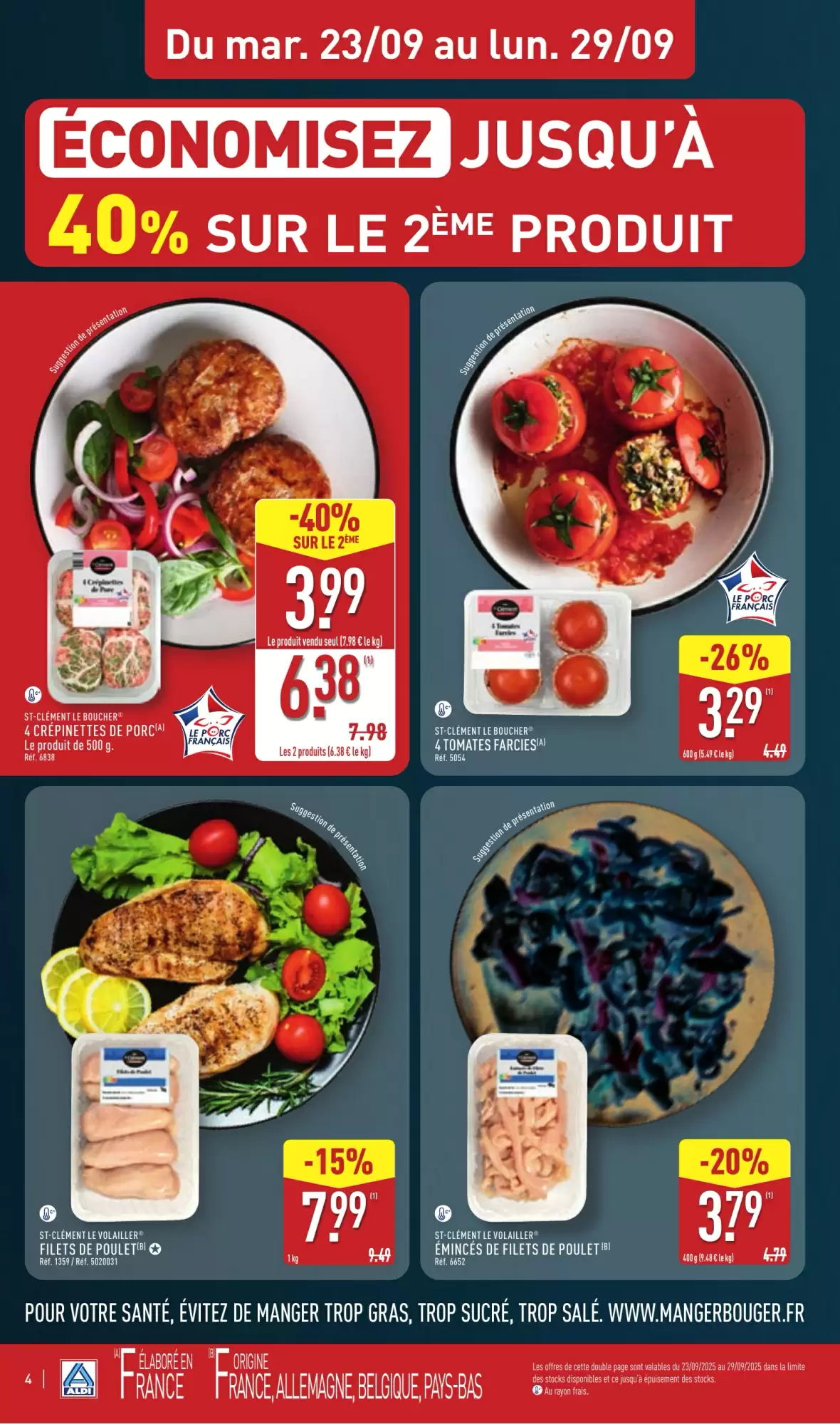 🛒 ALDI Catalogue du 24 au 28 Septembre – Offres à saisir!