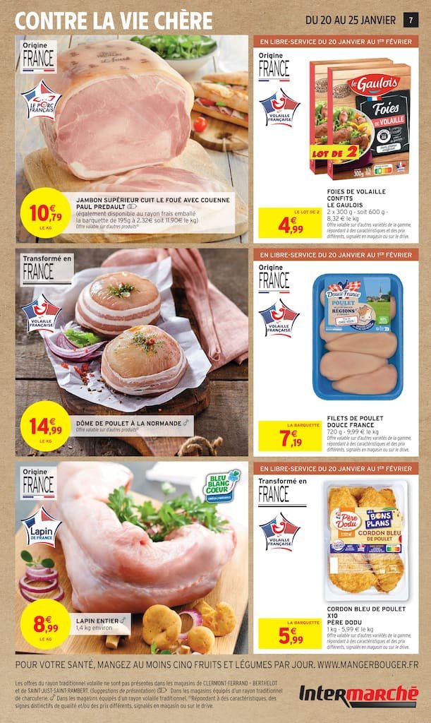 🧴Intermarché Catalogue: 100% remboursé beauté – du 20 au 25 janv.