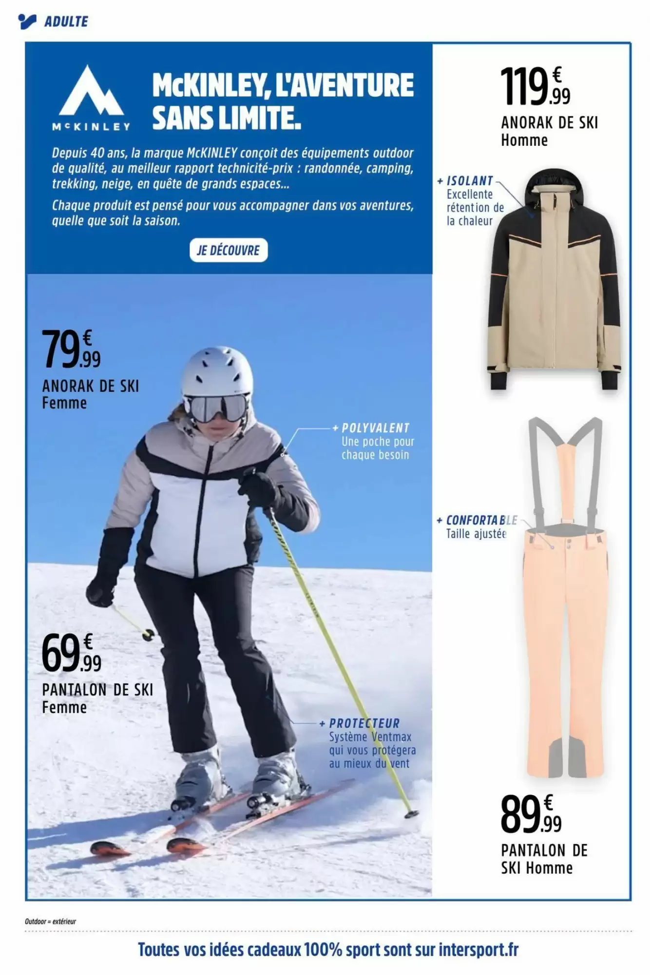 ❄️Intersport Catalogue -Ski Friday  Chaud sur les Pistes, Cool 🔥 Prix