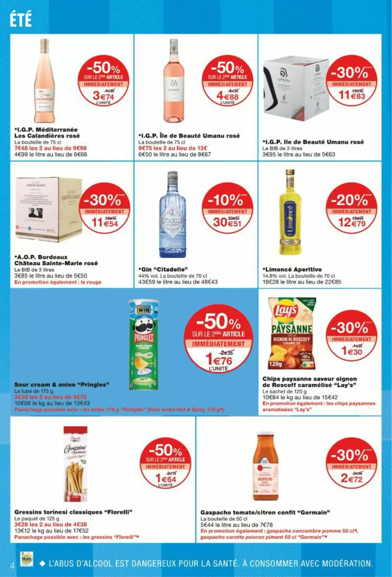 ☀️ Été gourmand & malin | -50% sur le 2ᵉ chez Monoprix