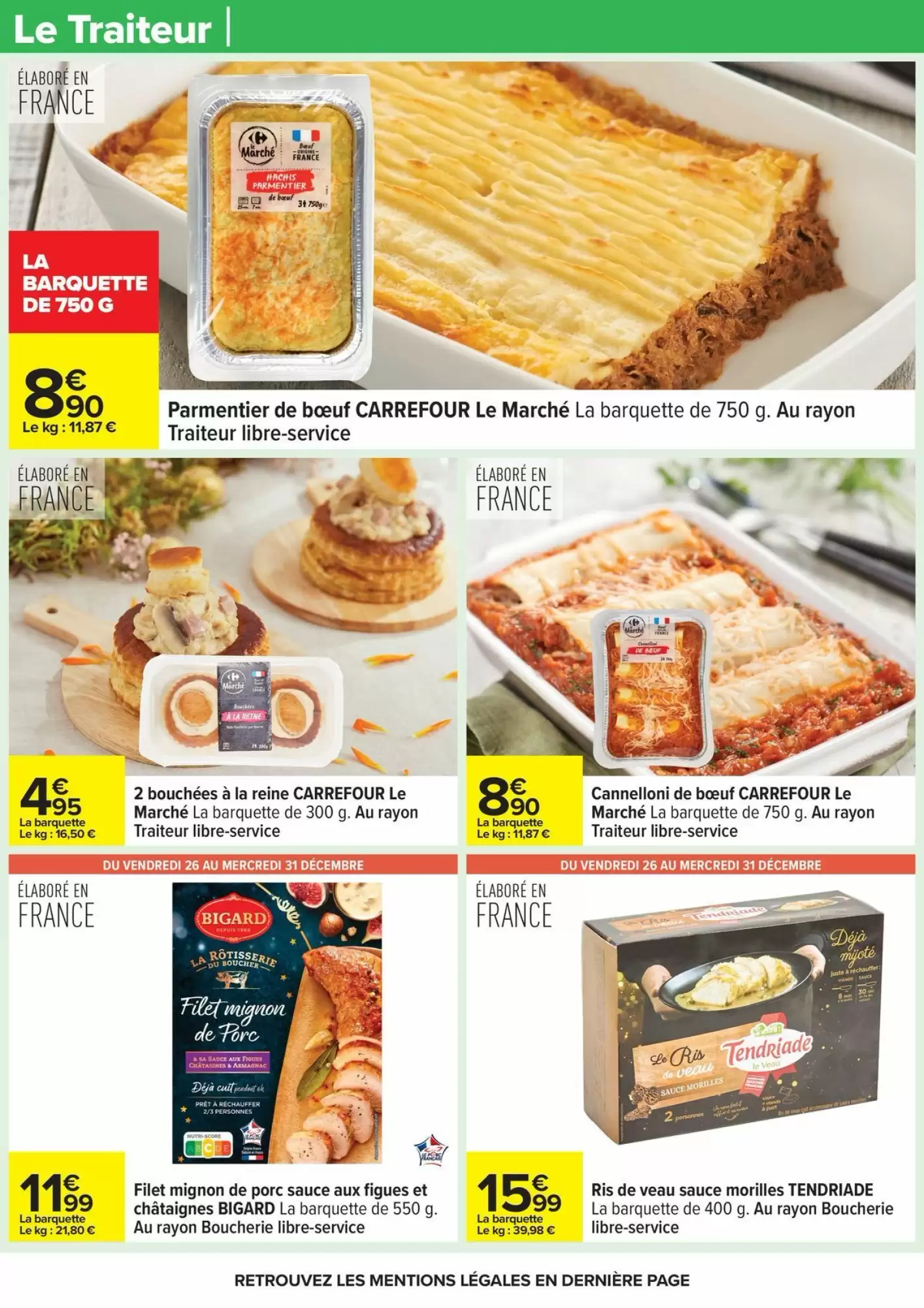 🎁 Carrefour : Catalogue du 23/12 au 05/01 — Offres fêtes