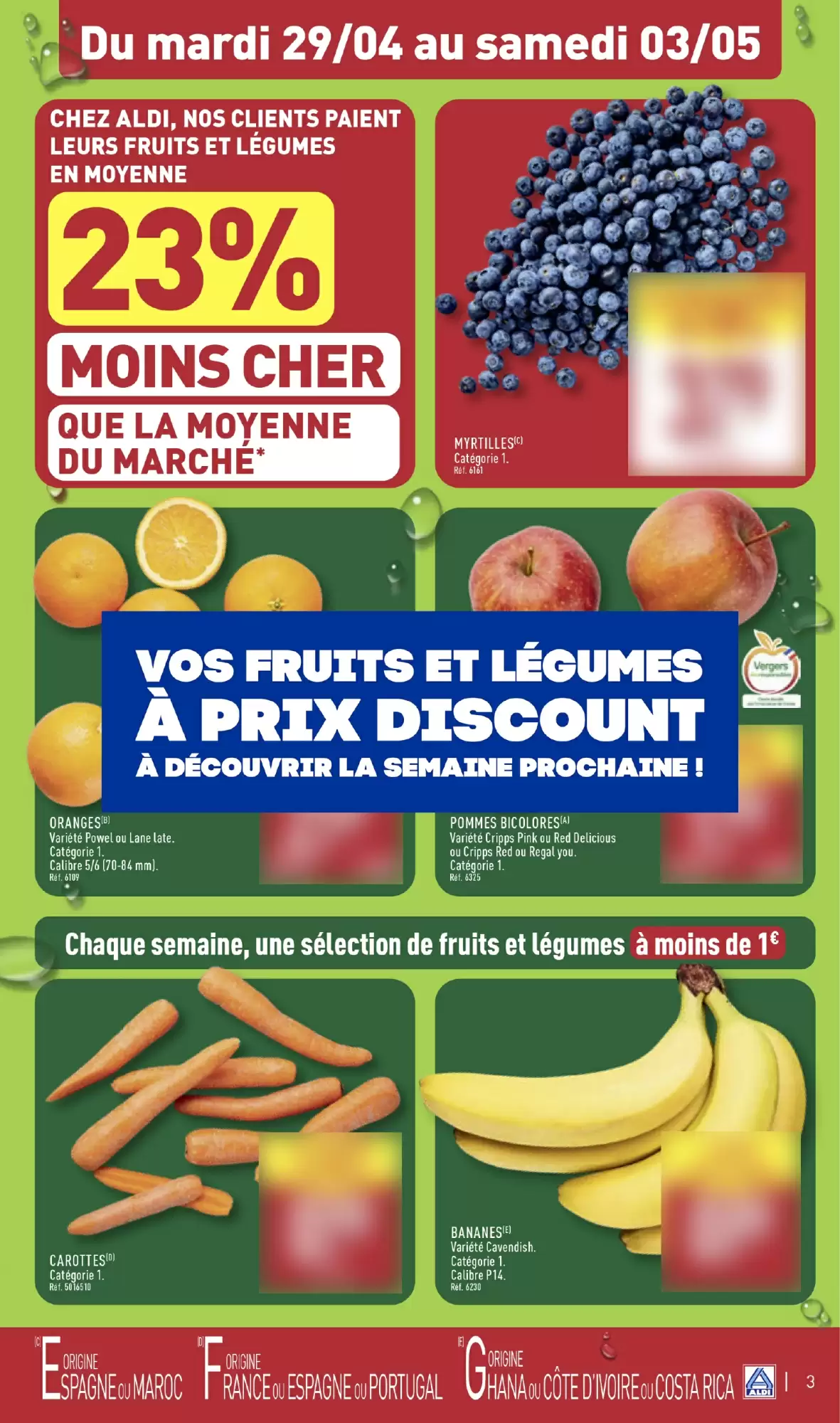Aldi Catalogues du 29.04 au 05.05 - Grands Arrivages à Prix Discount! 🛒✨