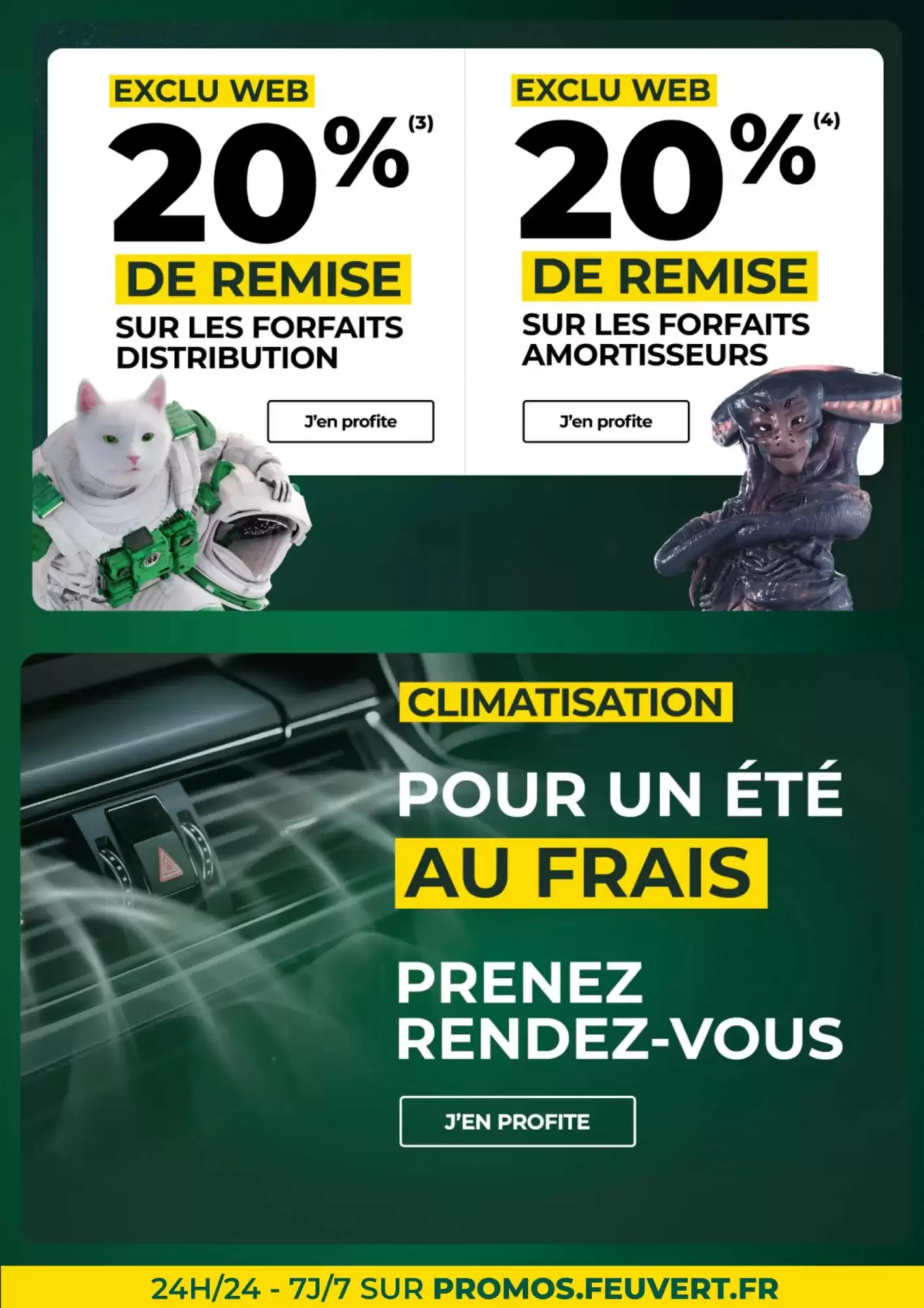 🛞 Promo Feu Vert 🔥 -30% sur le 2ᵉ pneu!