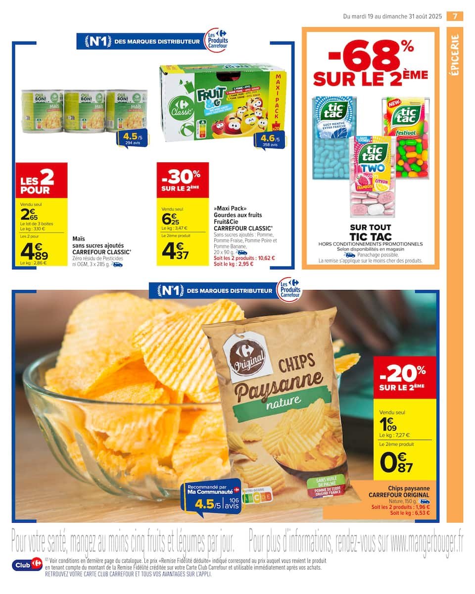 🛒 Carrefour Market Août | Offres Fraîcheur & Prix Mini!