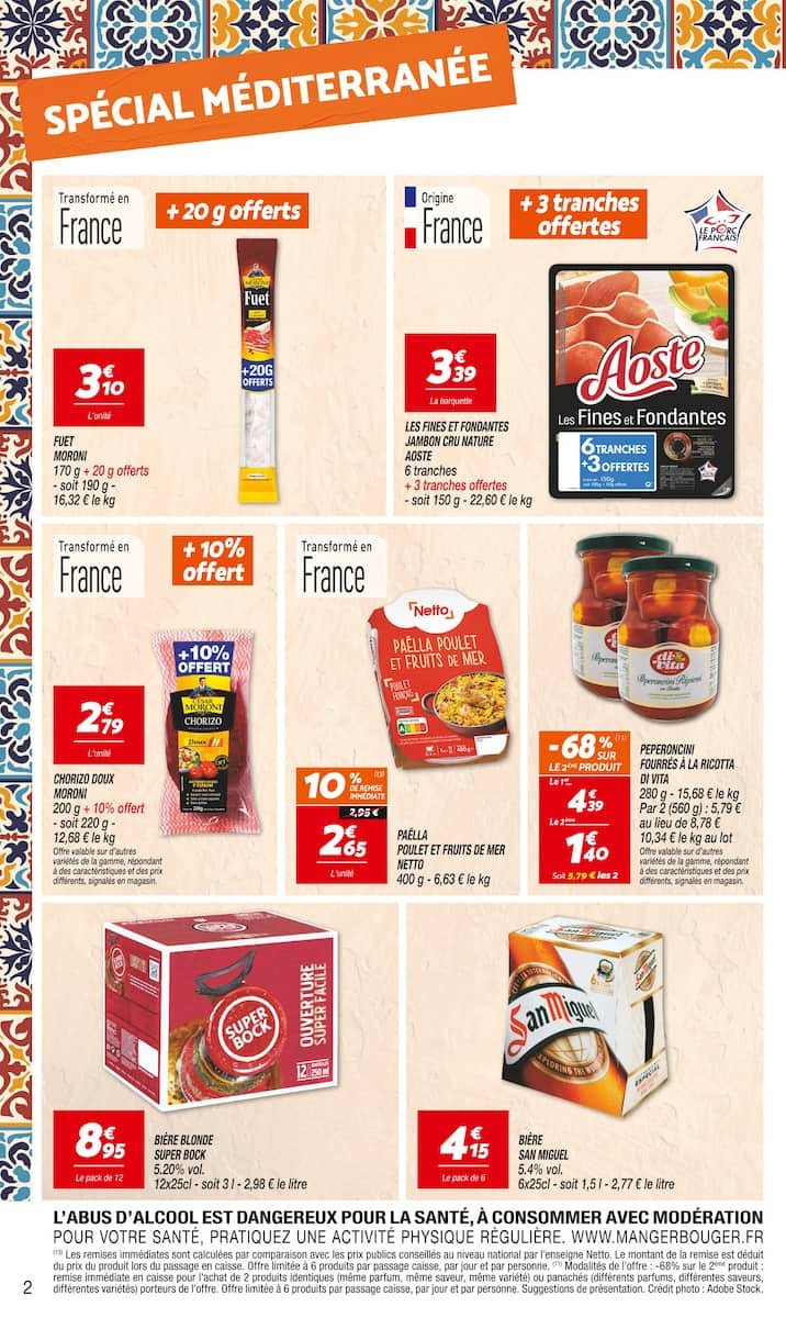 Netto 📅 Rendez-vous PRIXBAS 💸 | Offres chocs à saisir !