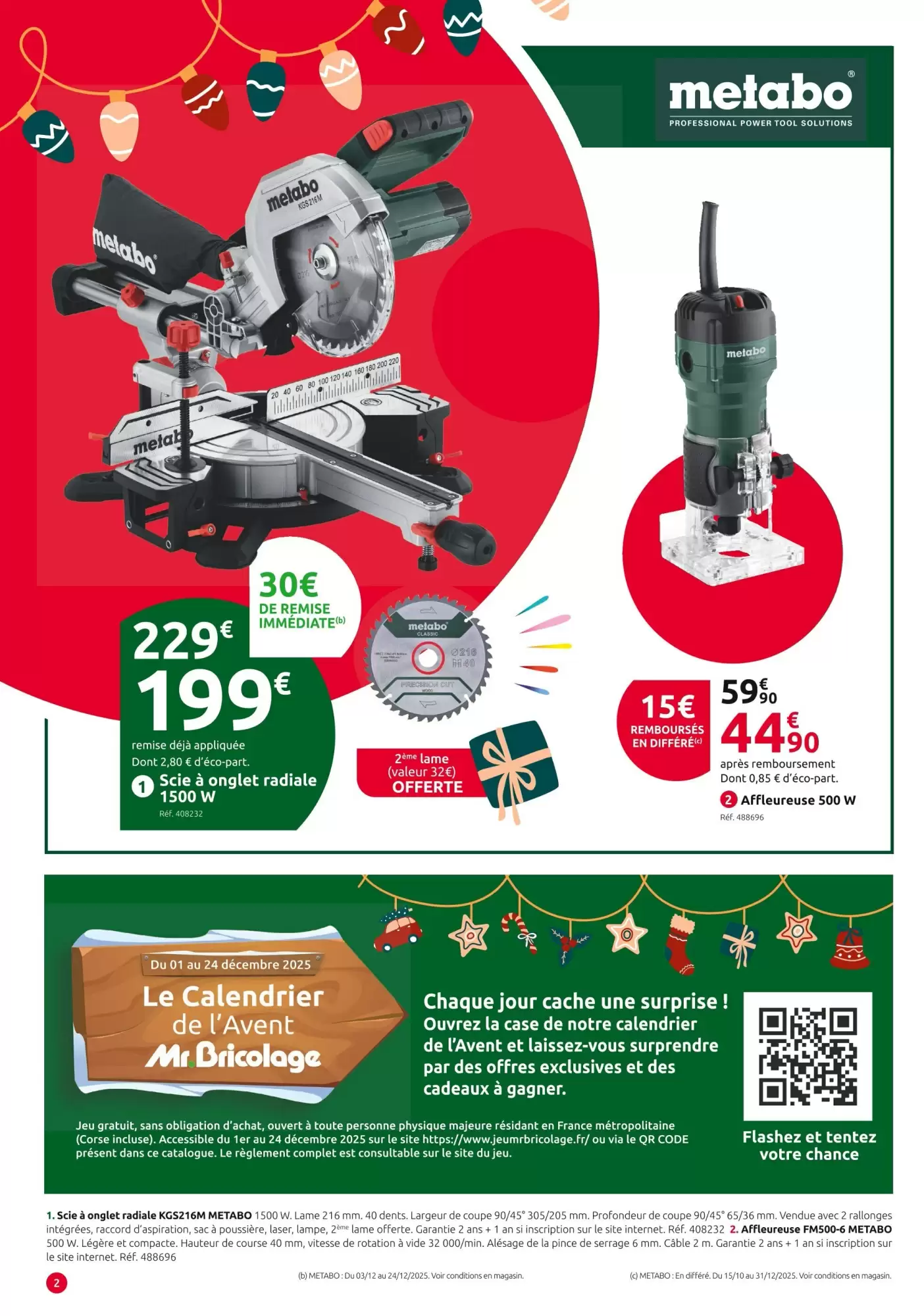 🎄Mr. Bricolage | Catalogue Noël 2025