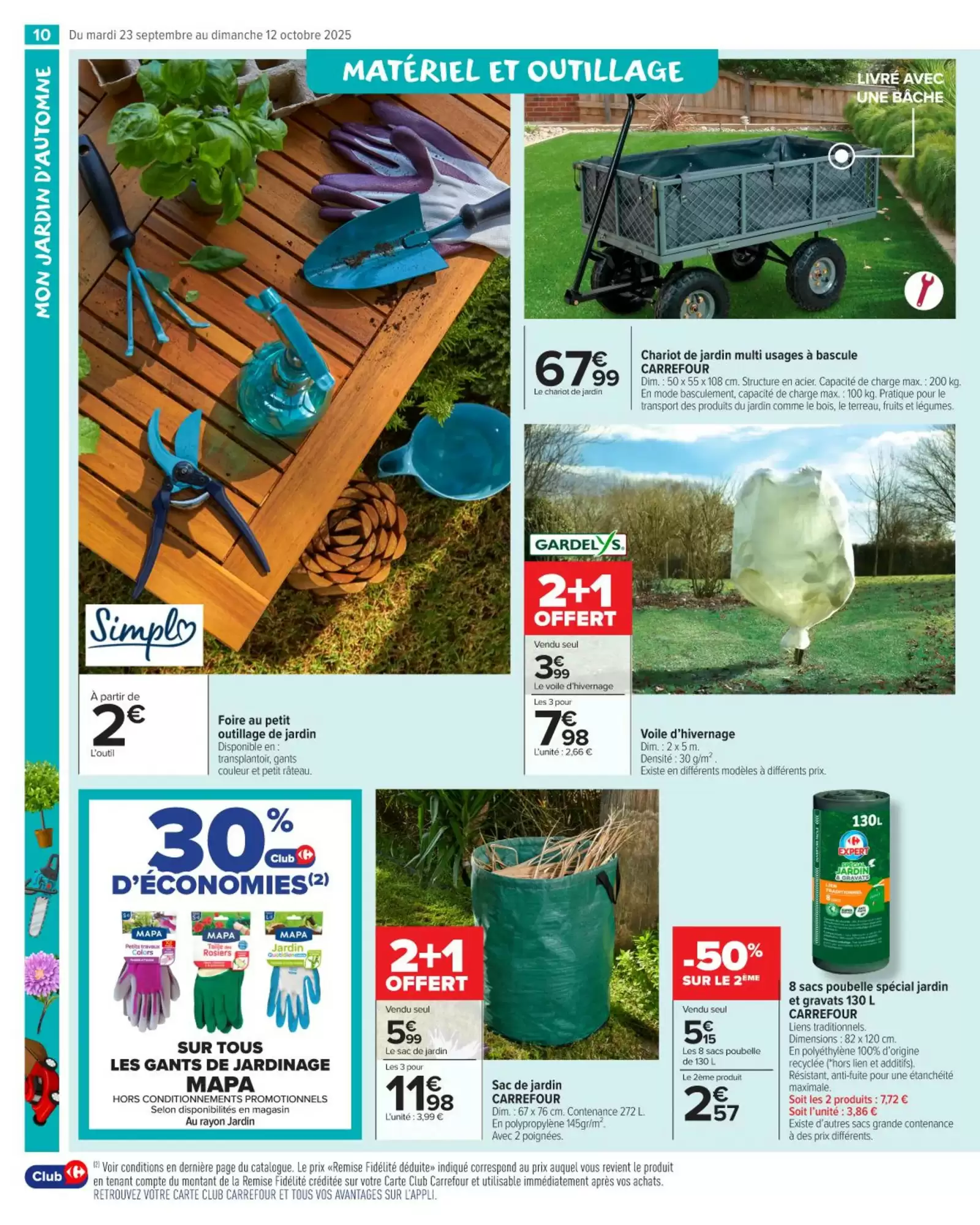 🍂Carrefour Market Prospectus | Préparez l’automne 🛠️🪴