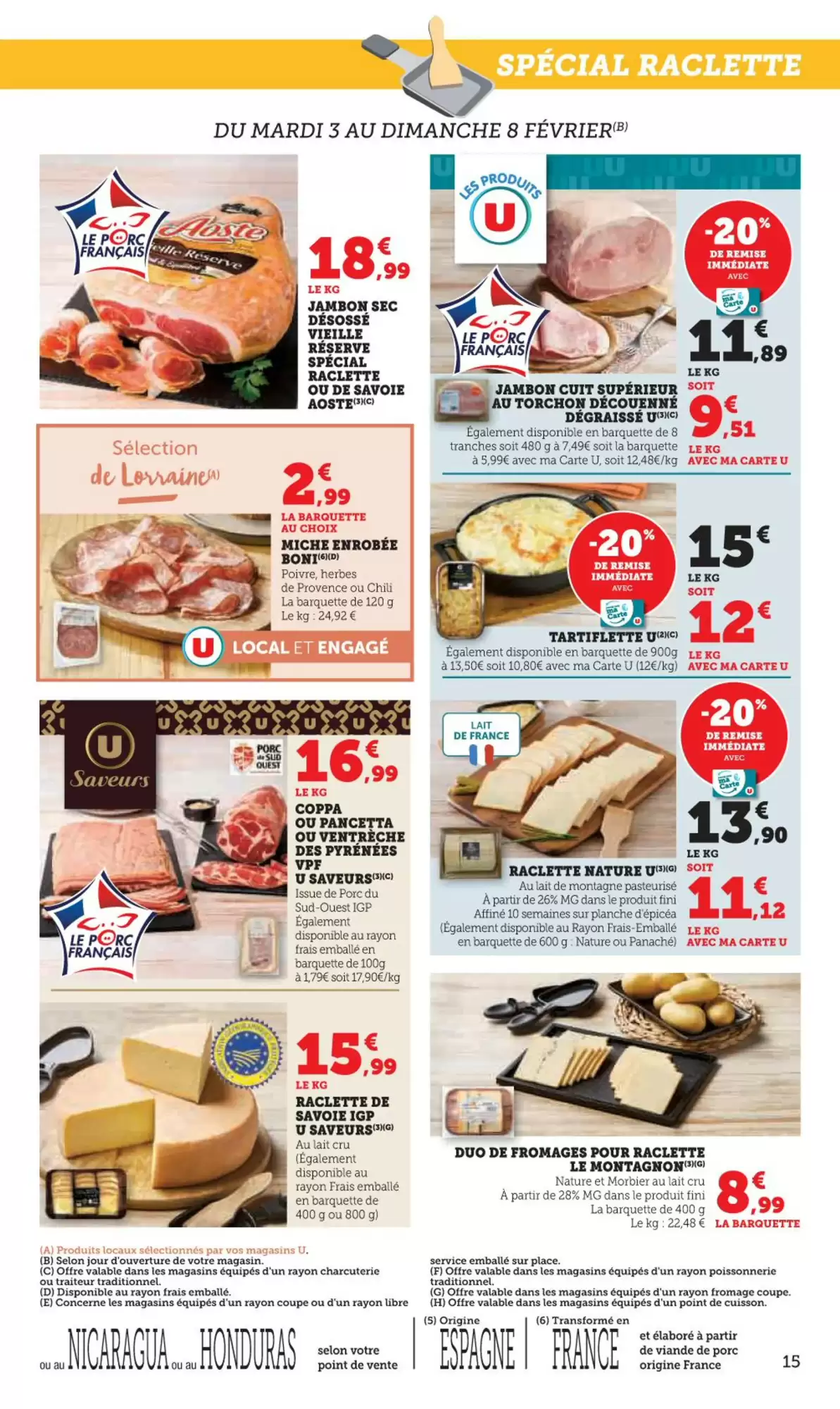 🍝Super U Prospectus : offres laitiers & pâtes – jusqu’à -60%