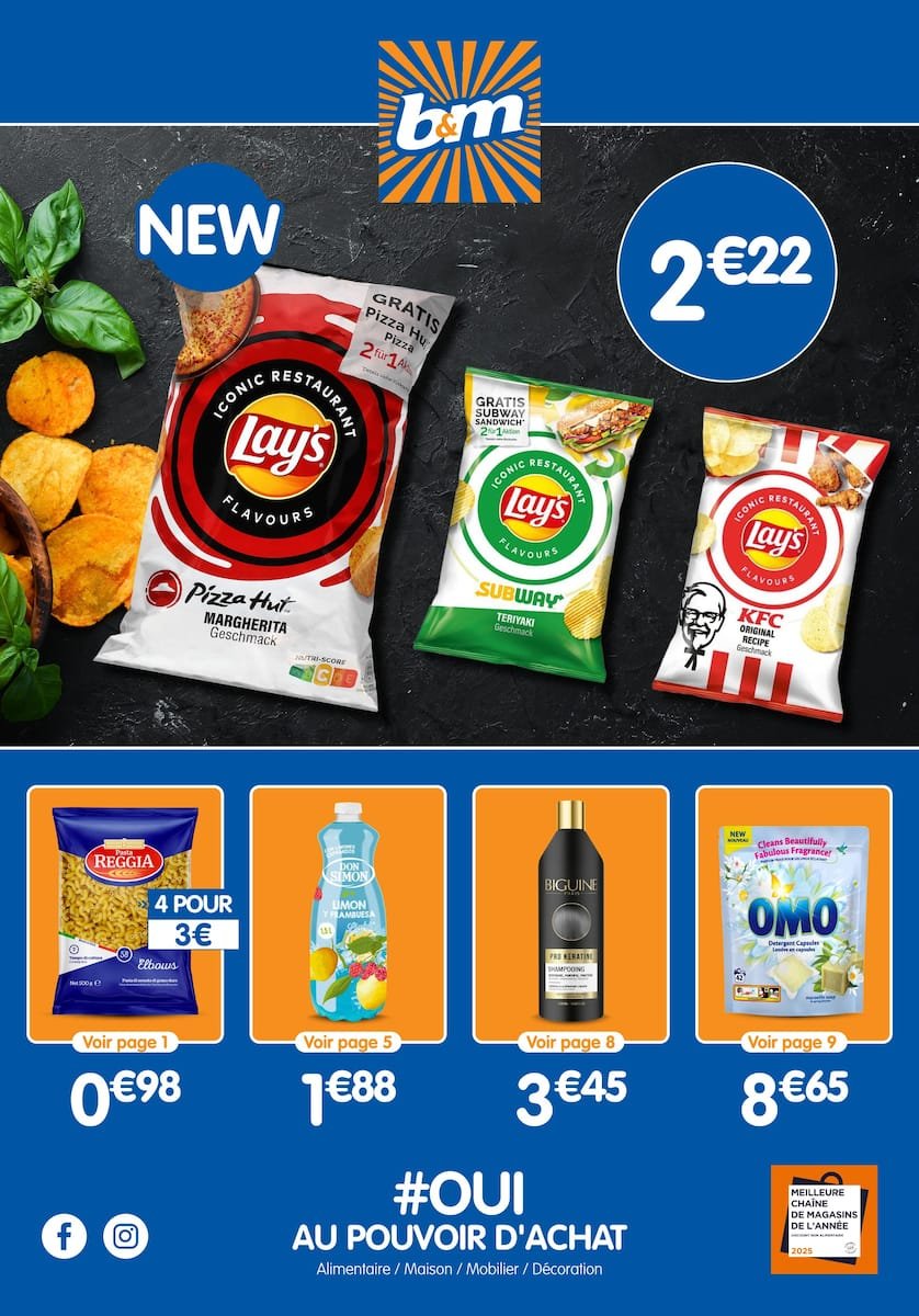 B&M 🛍️ Promo été ☀️ | Du 16 au 29 juillet à Sainte-Eulalie
