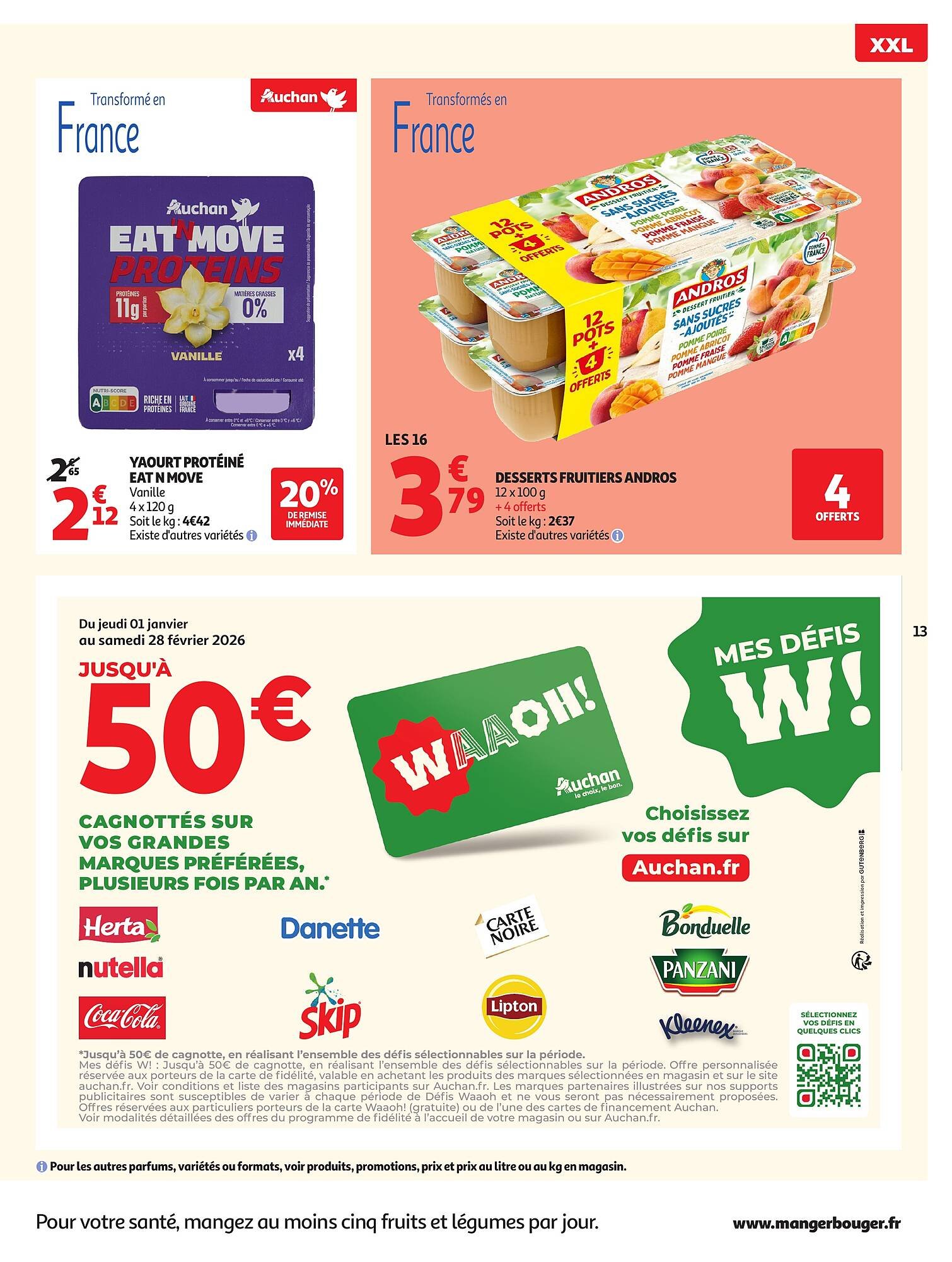 📢 Auchan Prospectus XXL – Promotions & Gros Volumes à Petits Prix