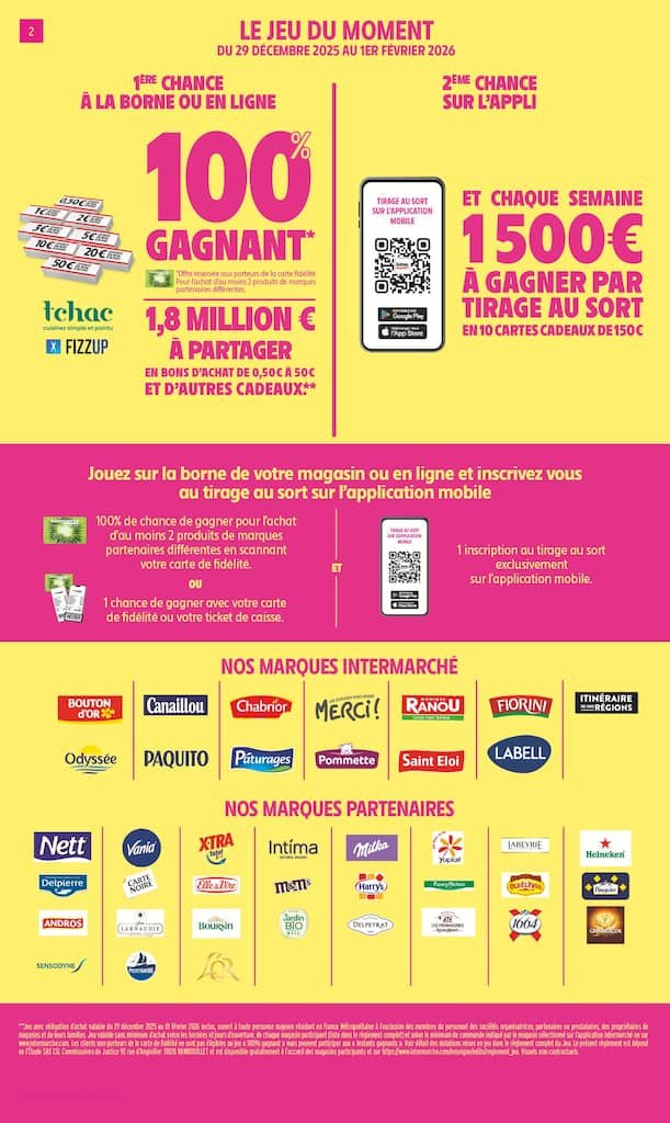 📅 Intermarché Catalogue du 30/12 au 11/01 – Bons Plans