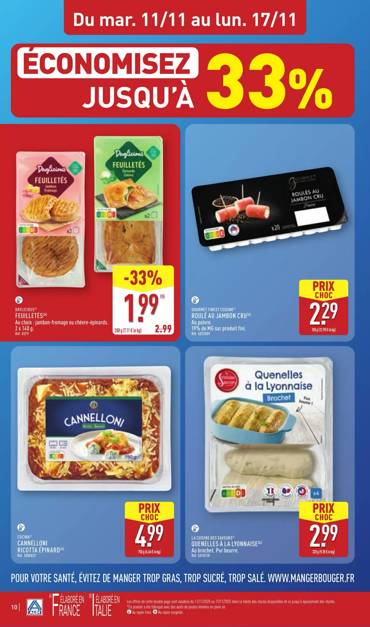 📖Aldi Arrivages Festifs 🎁 Jusqu’à -50% sur le 2ᵉ