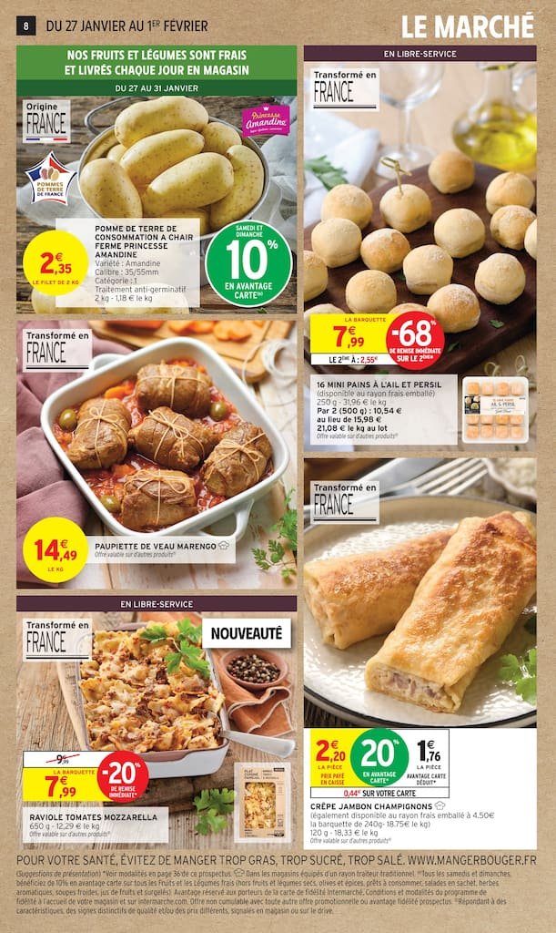 💥Intermarché : promos solidaires – jusqu’au 8 février