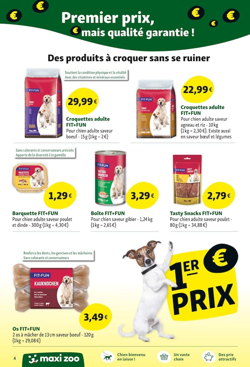 🏆 Maxizoo Flyer | 1er PRIX, Satisfaction garantie ! 🐶🐱